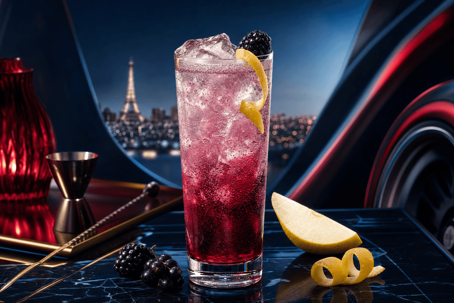 Parisian Pulse Cassis Fizz